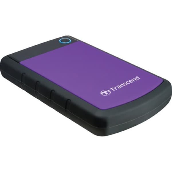 Transcend 2TB StoreJet 25H3P External Hard Drive (Purple)