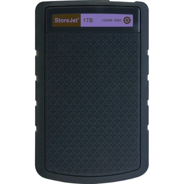 Transcend 1TB StoreJet 25H3 External Hard Drive (Purple)
