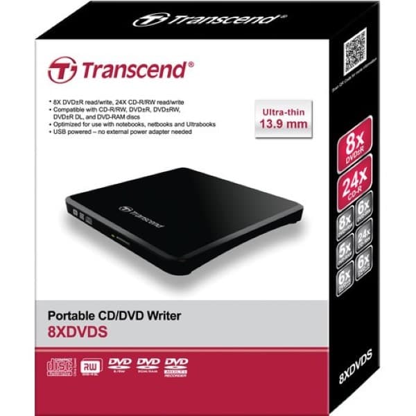 Transcend 8x Portable DVD Writer