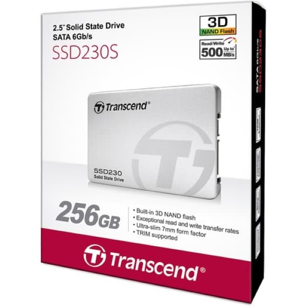 Transcend 256GB SSD230 SATA III 2.5" Internal SSD