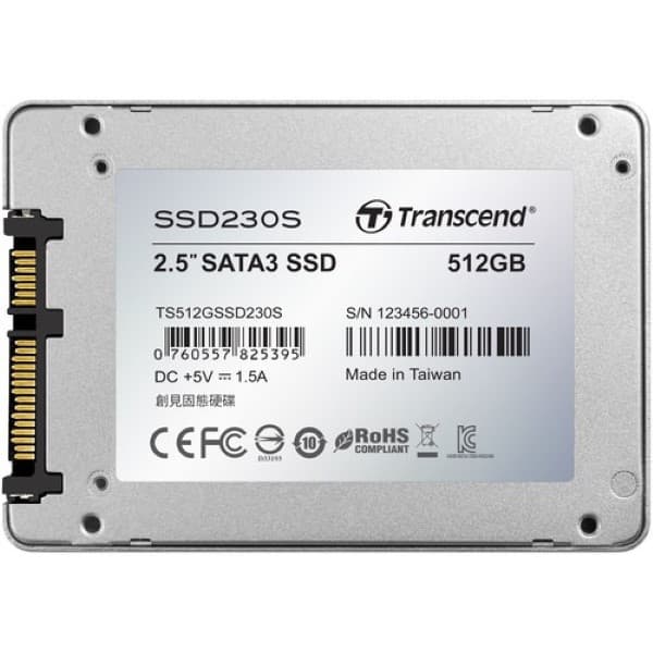 Transcend 512GB SSD230 SATA III 2.5" Internal SSD