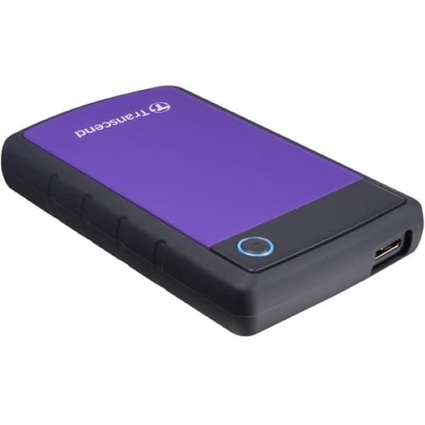 Transcend 4TB StoreJet 25H3P External Hard Drive (Purple)
