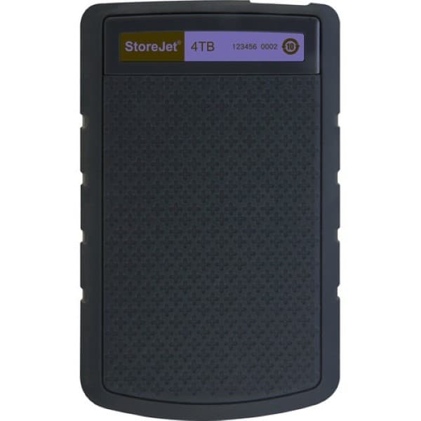 Transcend 4TB StoreJet 25H3P External Hard Drive (Purple)