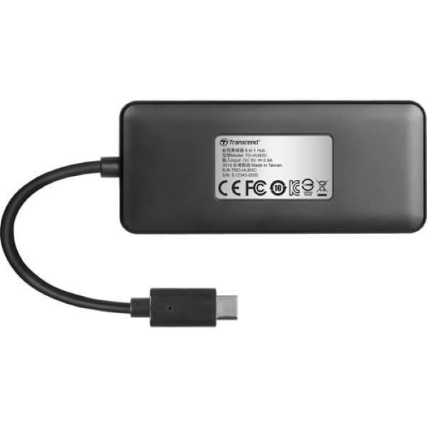 Transcend HUB5C 6-in-1 USB 3.1 Gen 2 Type-C Hub