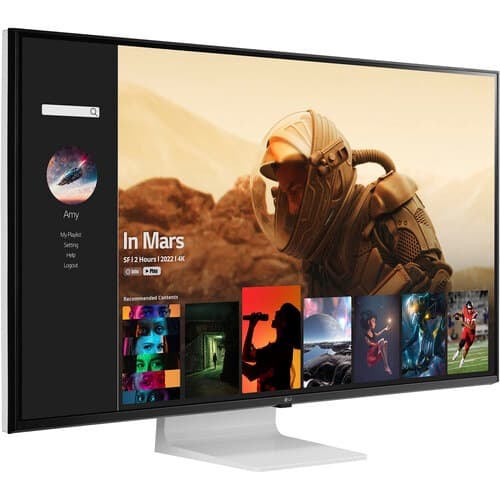 Lg 43SQ700S 43" 4K UHD IPS Smart Display with webOS Monitor