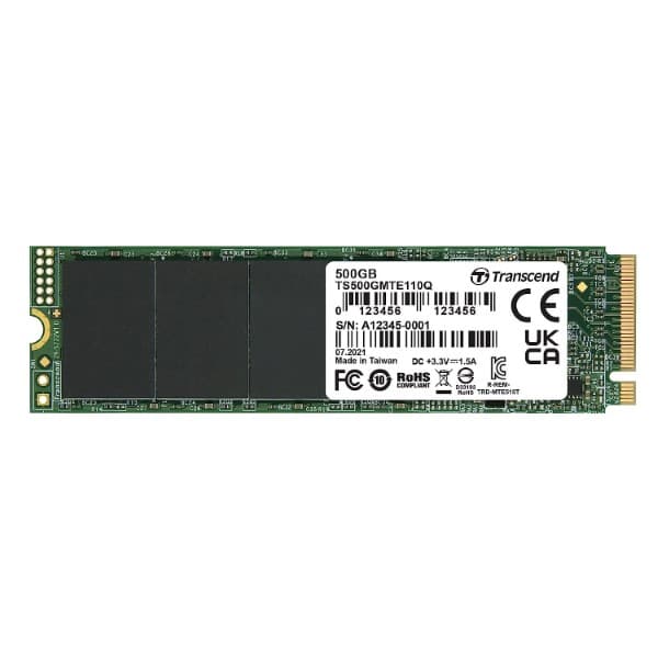 Transcend 500GB SSD NVMe PCIe SSD 110Q