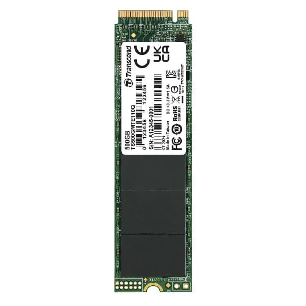 Transcend 500GB SSD NVMe PCIe SSD 110Q