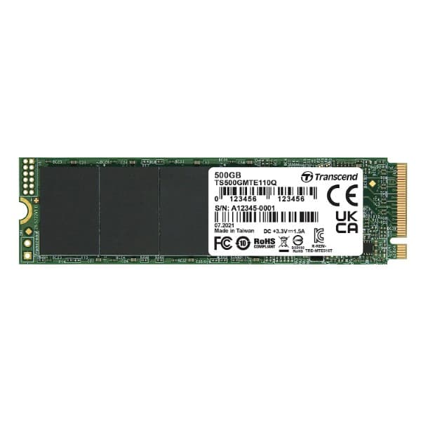 Transcend 500GB SSD NVMe PCIe SSD 110Q
