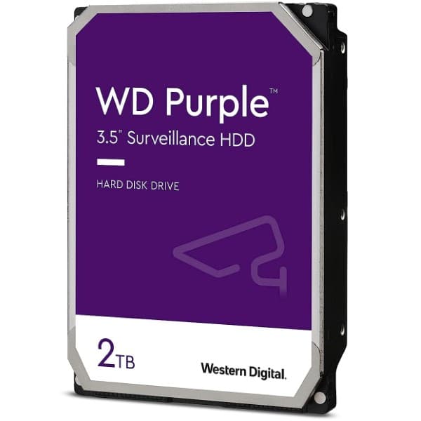 Western Digital Purple Surveillance 2TB 3.5 inch SATA Hard Drive