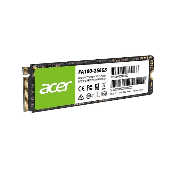 ACER FA100 256GB M.2 NVME SSD