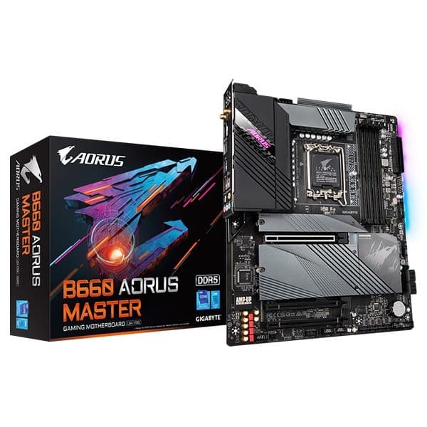 Gigabyte B660 Aorus Master DDR4 (Wi-Fi) Motherboard Supports Intel 12th, 13th & 14th Gen Processors