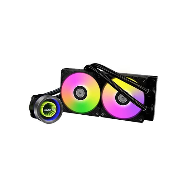 Lian Li Galahad II Trinity ARGB All In One 240mm CPU Liquid Cooler (Black)