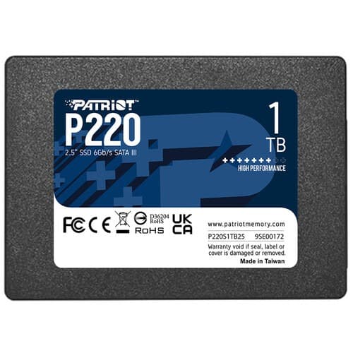 Patriot P220 1TB Internal SSD