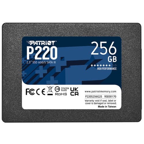 Patriot P220 256GB Internal SSD