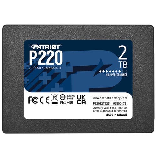 Patriot P220 2TB Internal SSD