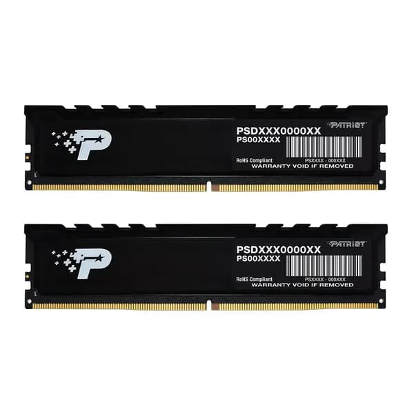 Patriot Signature Premium 32GB (2 x 16GB) DDR5 5600MHz CL46 UDIMM Desktop Ram
