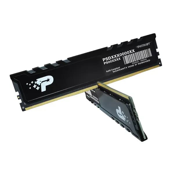 Patriot Signature Premium 16GB (2 x 8GB) DDR5 4800MHz CL40 UDIMM Desktop Ram