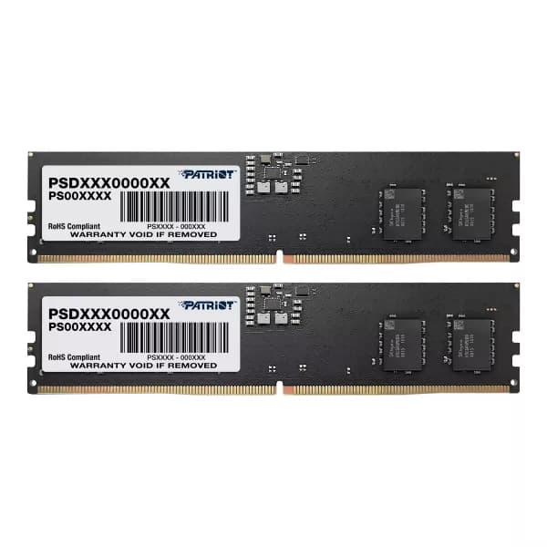 Patriot Signature Series 32GB (2 x 16GB) DDR5 4800MHz CL40 UDIMM Desktop Ram