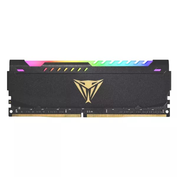 Patriot Viper Steel RGB 32GB (2 x 16GB) DDR4 3200MHz CL16 UDIMM Desktop Ram
