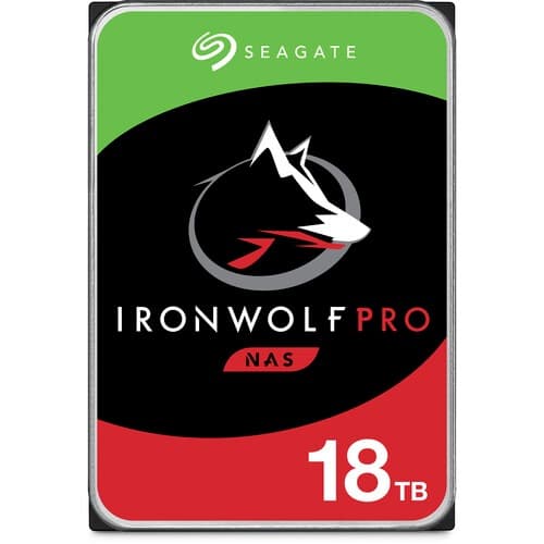 Seagate IronWolf Pro 18TB 3.5 inch SATA NAS Hard Drive
