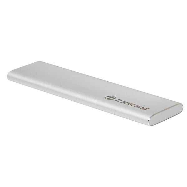 Transcend CM80S USB 3.1 Gen 2 SATA M.2 SSD Enclosure Case, Silver - ‎TS-CM80S
