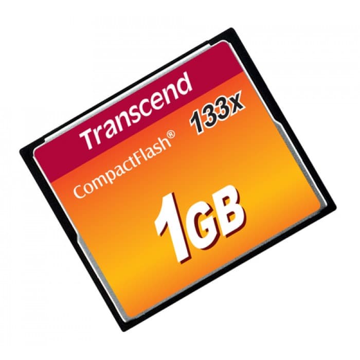 Transcend CompactFlash 133x 1GB Flash Card