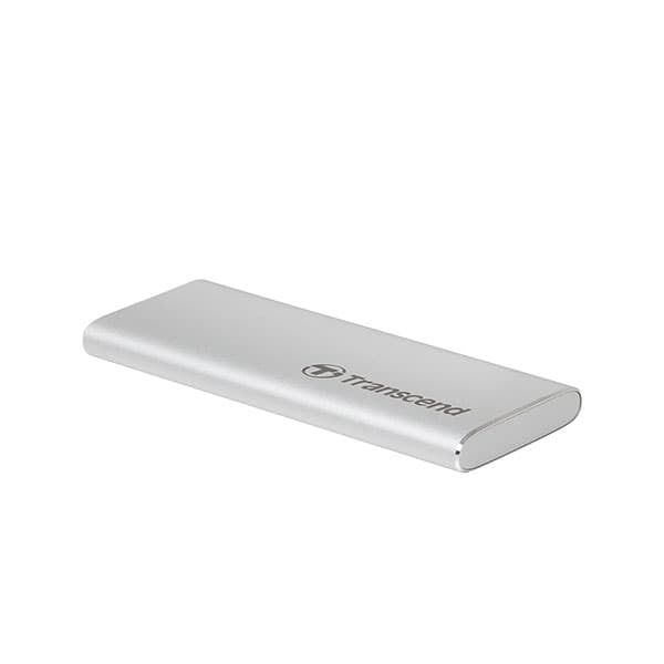 Transcend ESD240C 120 GB External SSD hard drive USB-C Silver TS120GESD240C