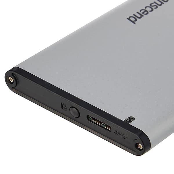 Transcend 6.35 cm (2.5") Portable internal HDD/SSD Enclosure Casing 25S3 - USB 3.1