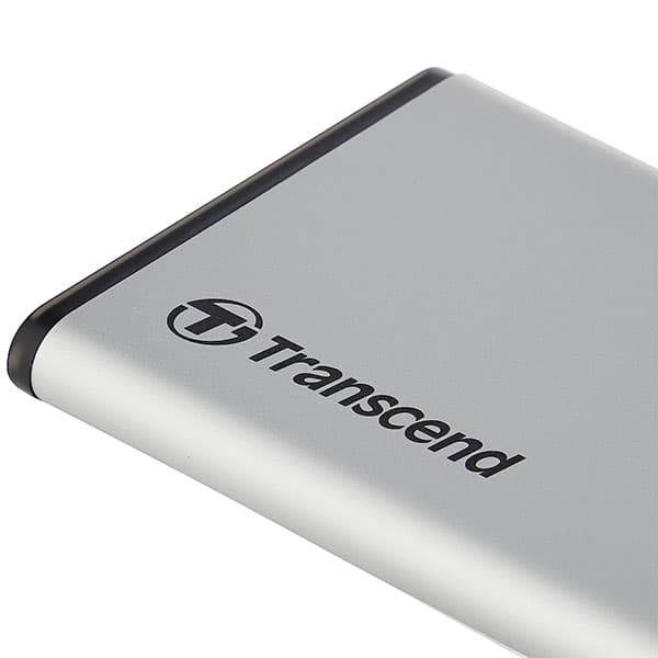 Transcend 6.35 cm (2.5") Portable internal HDD/SSD Enclosure Casing 25S3 - USB 3.1