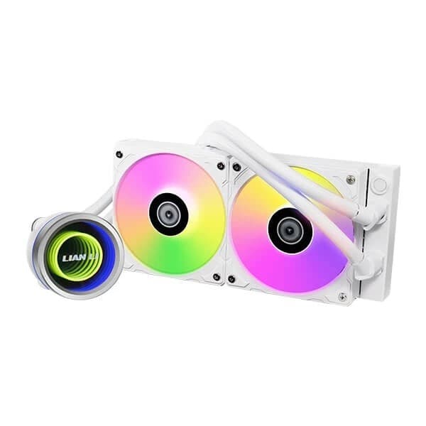 Lian Li Galahad II Trinity ARGB All In One 240mm CPU Liquid Cooler (White)