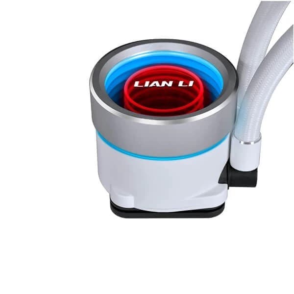 Lian Li Galahad II Trinity ARGB All In One 240mm CPU Liquid Cooler (White)