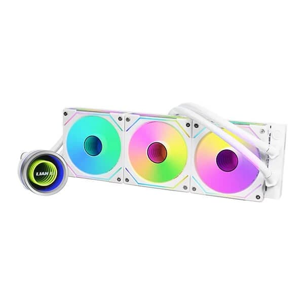 Lian Li Galahad II Trinity SL-INF ARGB All In One 360mm CPU Liquid Cooler With Controller (White)