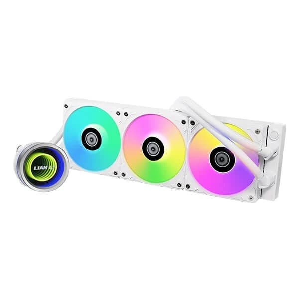 Lian Li Galahad II Trinity ARGB All In One 360mm CPU Liquid Cooler (White)