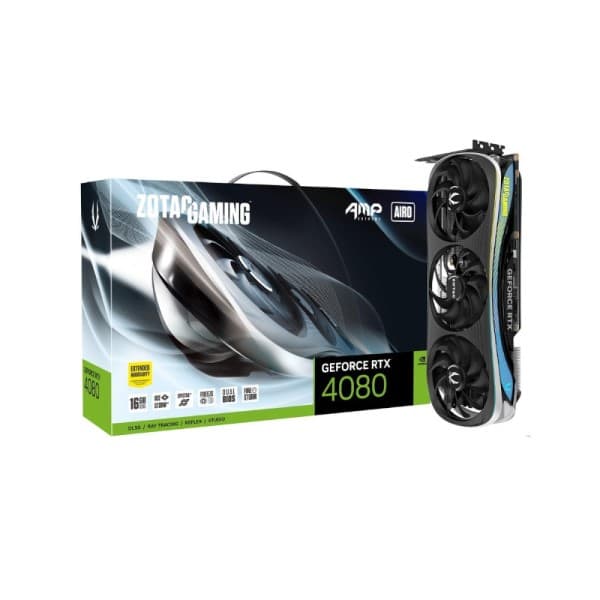ZOTAC Gaming GeForce RTX 4080 16GB AMP Extreme AIRO