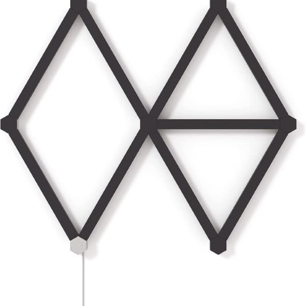 Nanoleaf Lines Skins Matte Black 9 Pack