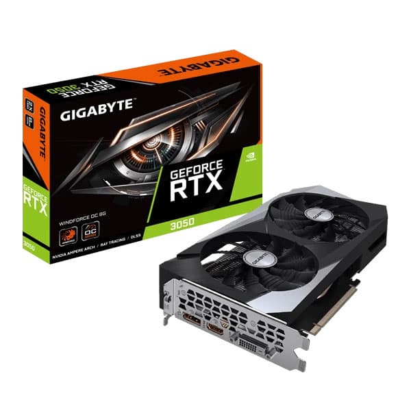 Gigabyte RTX 3050 Windforce OC 8GB Gaming Graphics Card