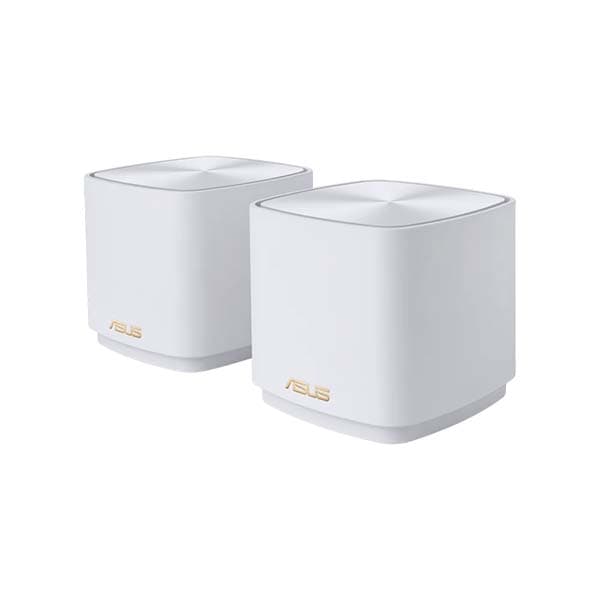 ASUS ZenWiFi Mini XD4 AX 1800 Dual Band WiFi Router 2 Pack (White)