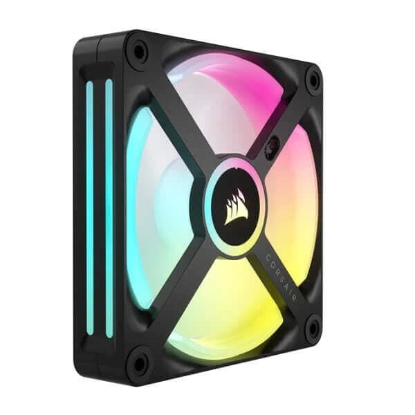Corsair iCUE Link QX140 RGB Cabinet Fan Black (Dual Pack)
