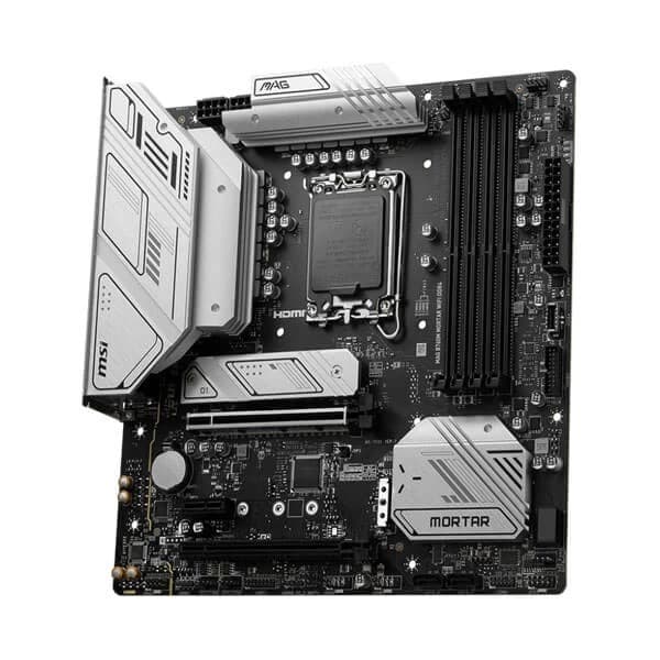 MSI MAG B760M Mortar Wi-Fi DDR4 Motherboard Supports Intel 12th , 13th & 14th Gen Processors