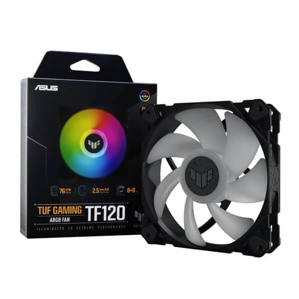 Asus TUF Gaming TF120 ARGB Cabinet Fan (Single Pack)