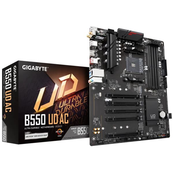 GIGABYTE B550 UD AC AM4 ATX Motherboard