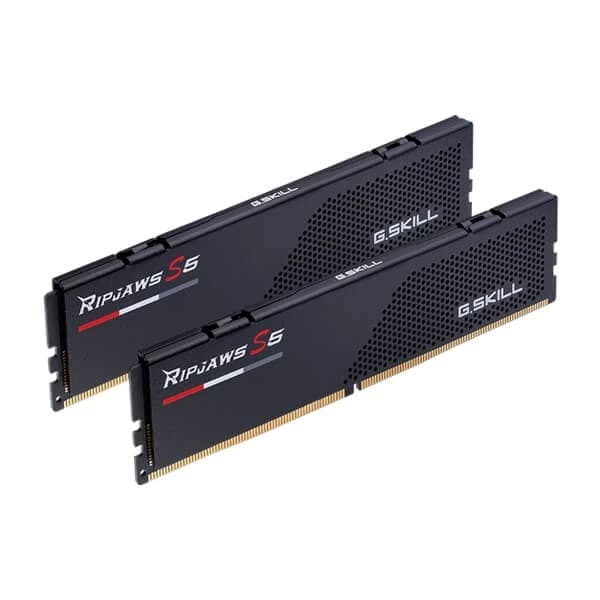 G.Skill Ripjaws S5 64GB (32GBx2) DDR5 6000MHz CL36 Desktop RAM (Black)