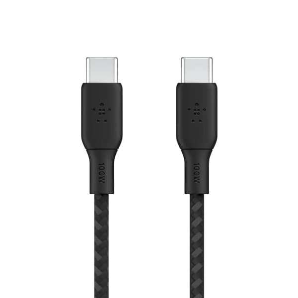 Belkin BoostCharge USB-C Braided 3M 100W PD -Black