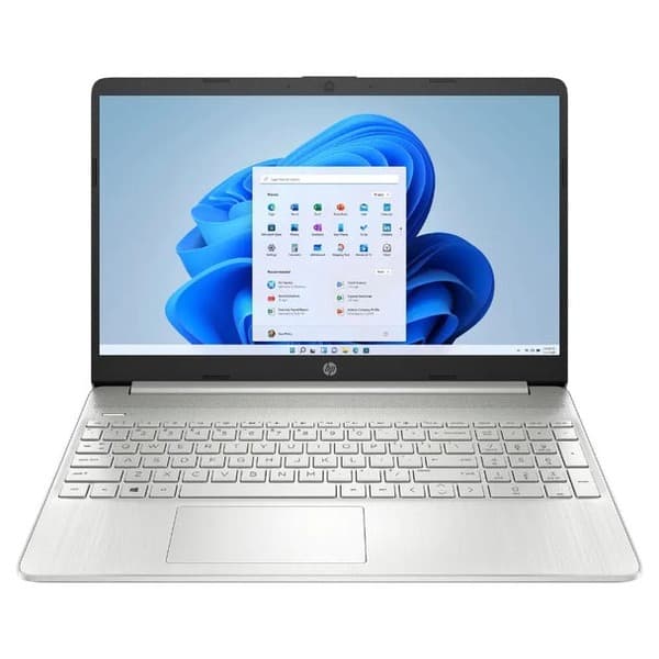 HP 15s 12th Gen Intel Core i5-1235U 15/6inch (39.6 cm) FHD Anti-Glare, 8GB RAM, 512GB SSD, Intel Iris Xe Graphics, Dual Speakers, Backlit Kb, (Win 11 Home, Natural Silver, 1.69kg),15s-fq5202TU