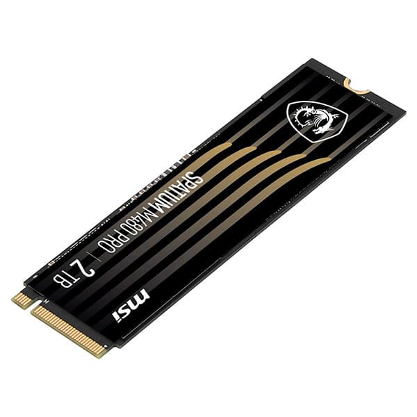 MSI Spatium M480 PRO 2TB PCIe 4.0 NVMe M.2 SSD