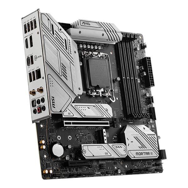 MSI MAG B760M Mortar Wifi II Intel Motherboard Supports Intel 12th , 13th & 14th Gen Processors
