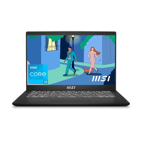 MSI Modern 15, Intel 11th Gen. i3-1115G4, 40CM FHD 60Hz Laptop (8GB/512GB NVMe SSD/Windows 11 Home/Intel UHD Graphics/Classic Black/1.7Kg), B11M-063IN