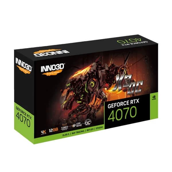 INNO 3D GeForce RTX 4070 X3 OC 12GB GDDR6X
