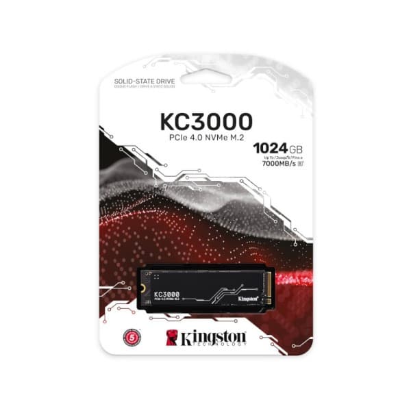 Kingston KC3000 1TB M.2 NVMe Gen4 SSD