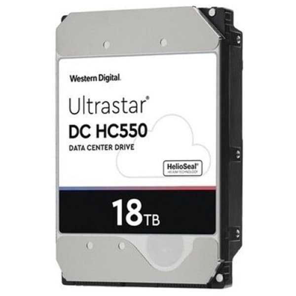Western Digital Ultrastar DC HC550 18TB 3.5 inch Data Center SATA Hard Drive